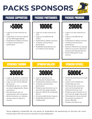 Plaquette Partenaires